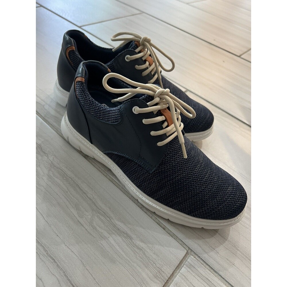 US10 CHAMARIPA Elevator Shoes Height Increasing Blue Sneaker For Men 7cm